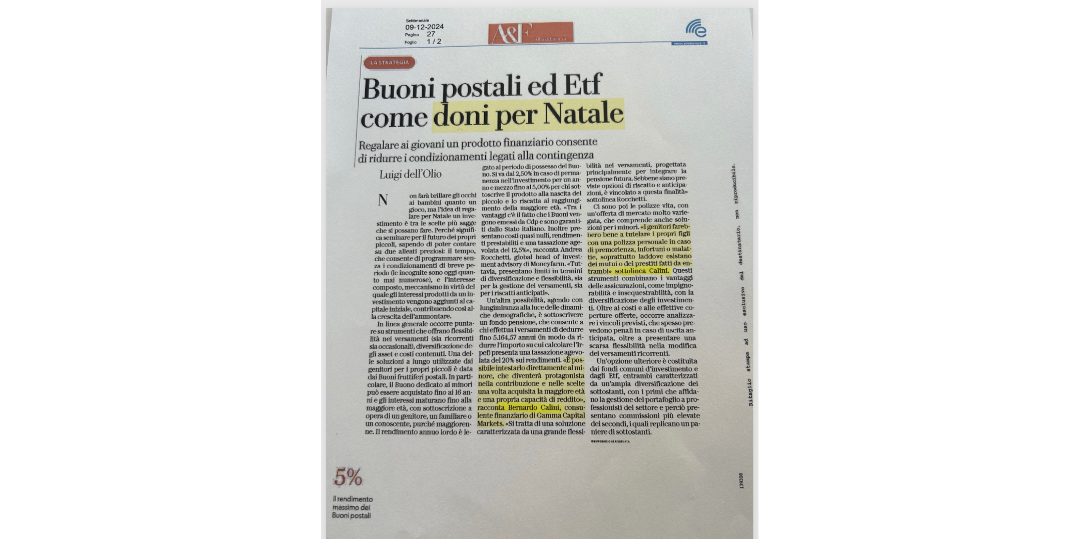 Regali di Natale per figli e nipoti