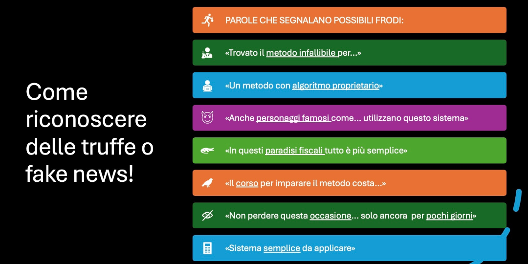 Rappresentazione visiva dell'articolo: VADEMECUM per riconoscere le truffe finanziarie online