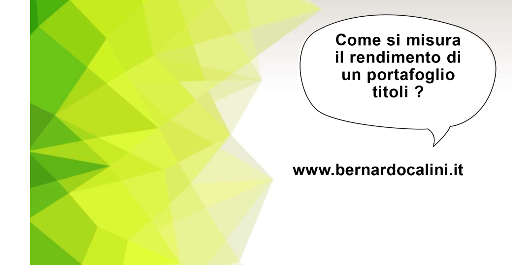 Rappresentazione visiva dell'articolo: Come si misura il rendimento di un portafoglio? Sembra facile...